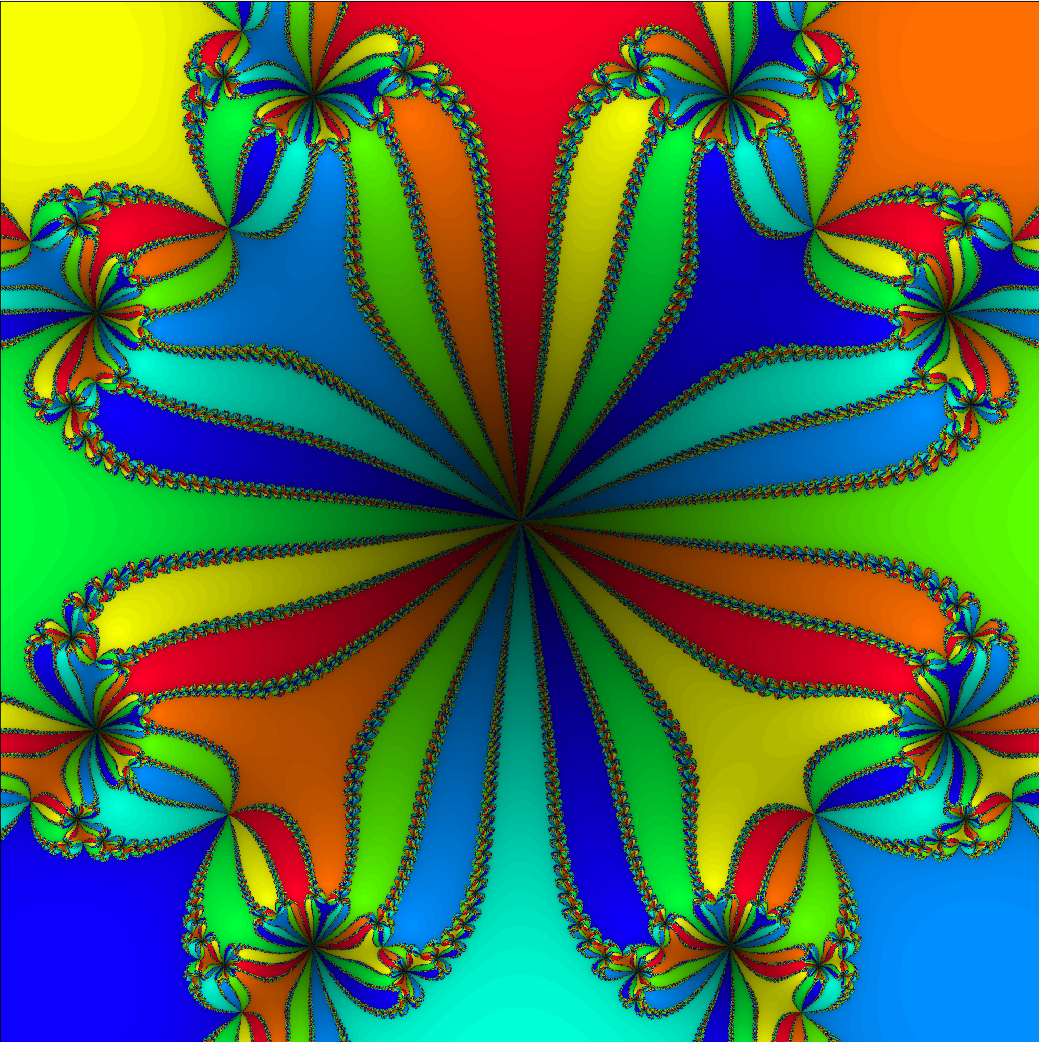 Complex Newton Fractal